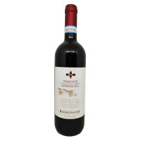 VINO ROSSO GRIGNOLINO PIEMONTE DENOMINAZIONE ORIGINE CONTROLLATA