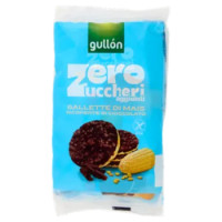 Gullón Zero Zuccheri Aggiunti Gallette Di Mais Ricoperte Di Cioccolato 4 x 25 g
