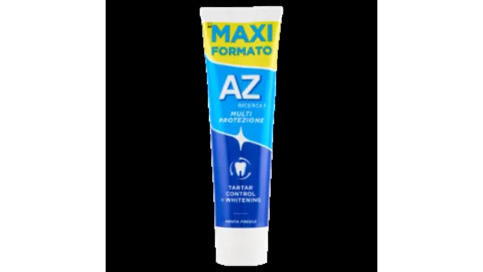 AZ Ricerca Dentifricio Multi Protezione Tartar Control + Whitening 100 Ml