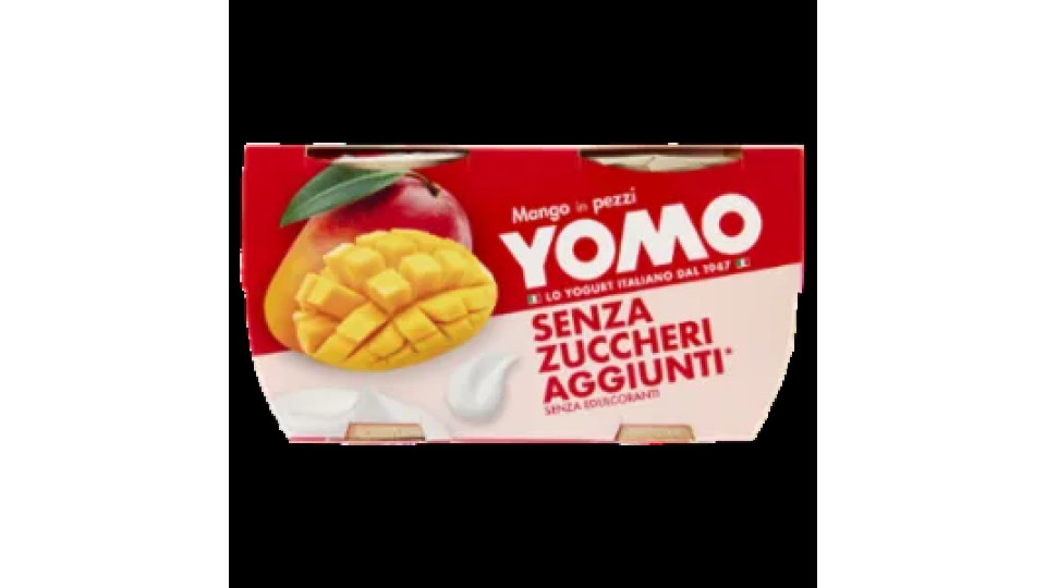 Yomo Senza Zuccheri Aggiunti* Mango In Pezzi 2 x 125 g