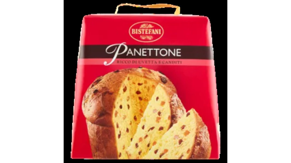 Bistefani Panettone Ricco Di Uvetta e Canditi 700 g