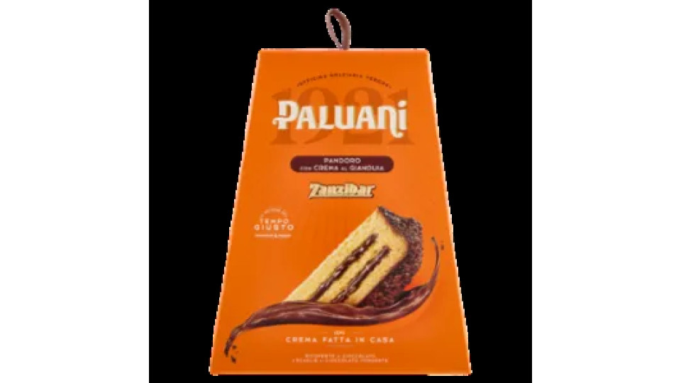 Paluani Pandoro Con Crema Al Gianduia Zanzibar 750 g
