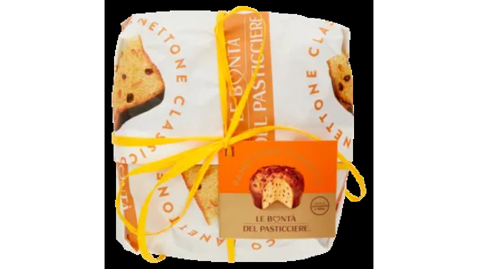 Le Bontà Del Pasticciere Panettone Classico Incartato 1 Kg