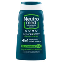 Neutromed Dermoprotect Uomo Vitamin Complex 4in1 Doccia Shampoo Tonificante 250 Ml