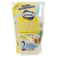 Milmil Bagno Doccia Cocco Oil Fragrance Ricarica Universale 2 Litri