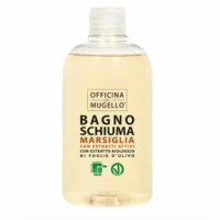 Bagno Schiuma Marsiglia Con Estratto Biologico Di Foglie D'ulivo Ml.500