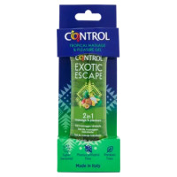 Control Exotic Escape 2 In 1 Massage & Pleasure Gel Massaggio Idratante 200 Ml
