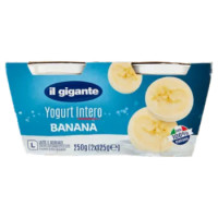 IL GIGANTE Yogurt Intero Banana 2 x 125 g