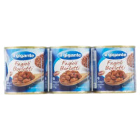 IL GIGANTE Fagioli Borlotti 3 x 200 g