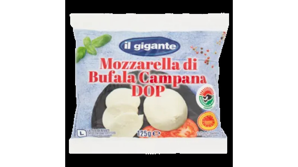 IL GIGANTE Mozzarella Di Bufala Campana DOP 125 g