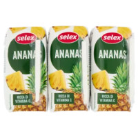 Selex Succo Ananas 3 x 200 Ml