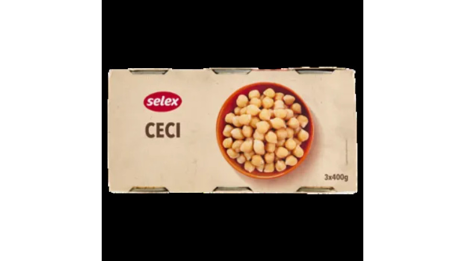 Selex Ceci Lessati 3x400 g