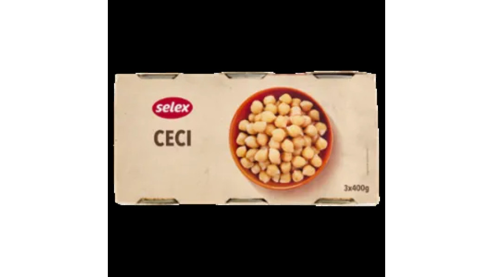 Selex Ceci Lessati 3x400 g