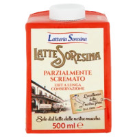 Latteria Soresina Latte Soresina Parzialmente Scremato UHT a Lunga Conservazione 500 Ml