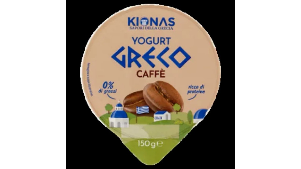 Kionas Yogurt Greco Caffè 0% Di Grassi 150 g