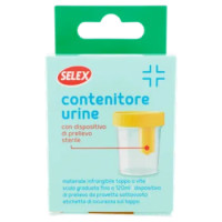 Selex Contenitore Sterile Per Urine Con Dispositivo Di Prelievo Sterile