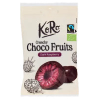 KoRo Crunchy Choco Fruits Dark Raspberry 50 g