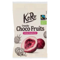 KoRo Crunchy Choco Fruits White Raspberry 50 g
