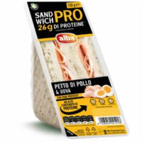 Alba Tramezzini Sandwich Pro Petto Di Pollo & Uova 150 G
