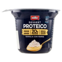 Müller Dessert Proteico Vaniglia Con Panna 200 g