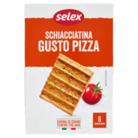 Selex Schiacciatina Gusto Pizza 6 Porzioni Da 37,5 g