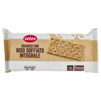 Selex Cracker Con Riso Soffiato Integrale 300 g