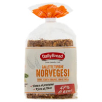 DailyBread Gallette Tipiche Novergesi Farro, Semi Di Girasole, Lino e Zucca 190 g