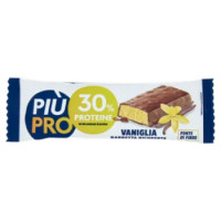 Piùpro Barrette Proteiche Gusto Vaniglia Ricoperte Al Cioccolato Al Latte 40 g