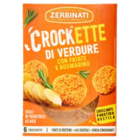 Zerbinati Crockette Di Verdure Con Patate e Rosmarino 160 g