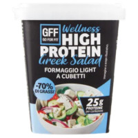 Go For Fit Wellness High Protein Greek Salad Formaggio Light a Cubetti 125 g