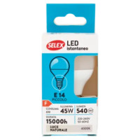 Selex Lampadina Led Sfera E14 6W
