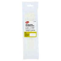 Selex Fascette Autobloccanti 200x3,6 Mm Con Diametro Di Serraggio 3-50 Mm Bianco