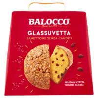 Balocco Glassuvetta Panettone Senza Canditi 700 g