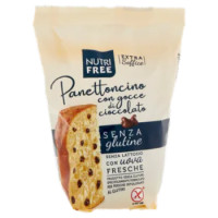 Nutrifree Panettoncino Con Gocce Di Cioccolato Senza Glutine Senza Lattosio 100 g