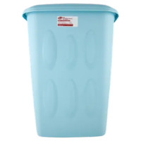 Selex Box Portabiancheria Non Traforato Azzurro