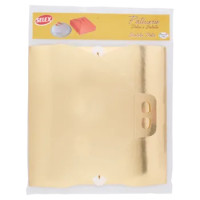 Selex Patisserie Scatola Dolci Quadrata In Cartone Oro 31x31x10 Cm