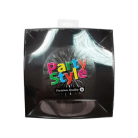 Nice Piatto Piano Nero 6 Pezzi