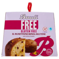 Bauli Free Gluten Free Il Panettone Senza Glutine Con Uvetta e Canditi 400 g