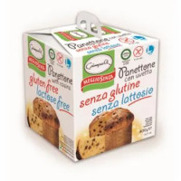 Giampaoli Panettone Con Uvetta Senza Glutine E Senza Lattosio 400 G