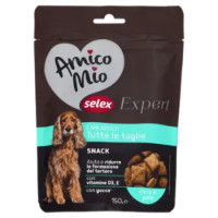 Selex Amico Mio Expert Cane Adulto Di Tutte Le Taglie Snack 150 g