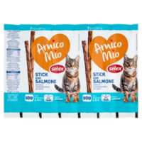 Selex Amico Mio Gatto Stick Con Salmone 7x5 g