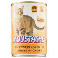 Moustache Bocconcini Con Pollo 415 g