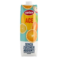Selex Succo Ace Arancia Limone Carota Senza Zuccheri Aggiunti 1 L
