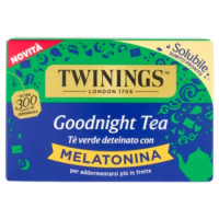 Twinings Goodnight Tea Tè Verde Deteinato Solubile Con Melatonina 12 Bustine The 48 g