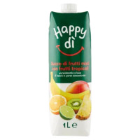 Happy Dì Succo 100% Tropical In Brik 1 L