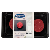 IL GIGANTE Battuta Di Piemontese Fassone 2 x 80 g