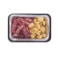 Suino Salsiccia Con Patatine