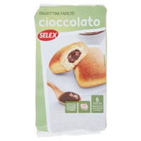 Selex Fagottini Con Crema Al Cioccolato 6x50 g