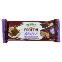 Equilibra Protein Wafer Gusto Cioccolato Con Golosa Copertura Di Cioccolato Al Latte 35 g