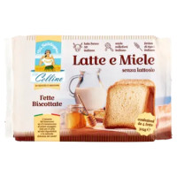 F.lli Cellino Fette Biscottate Latte e Miele Senza Lattosio 324 g